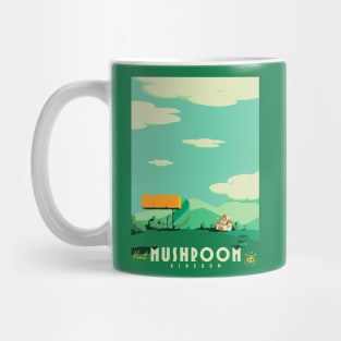 visit mushroom kingdom Mug